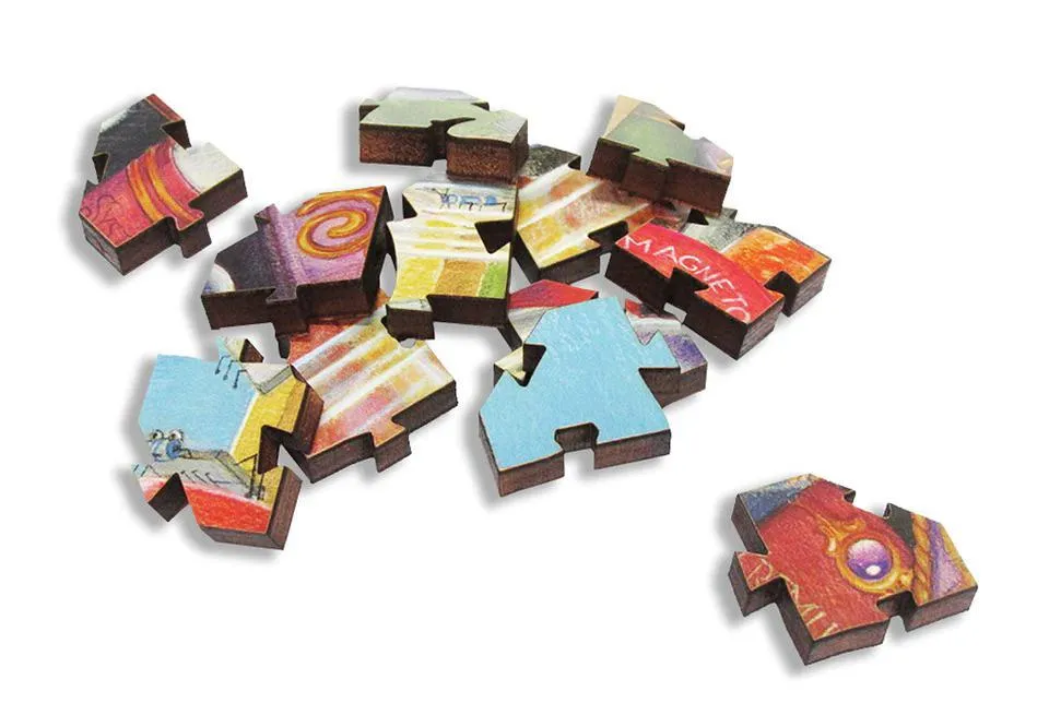 Computer Catastrophe Wooden Jigsaw