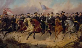 Grant and His Generals (520 Pieces) by Ole Peter Hansen Balling, Wooden Jigsaw Puzzle