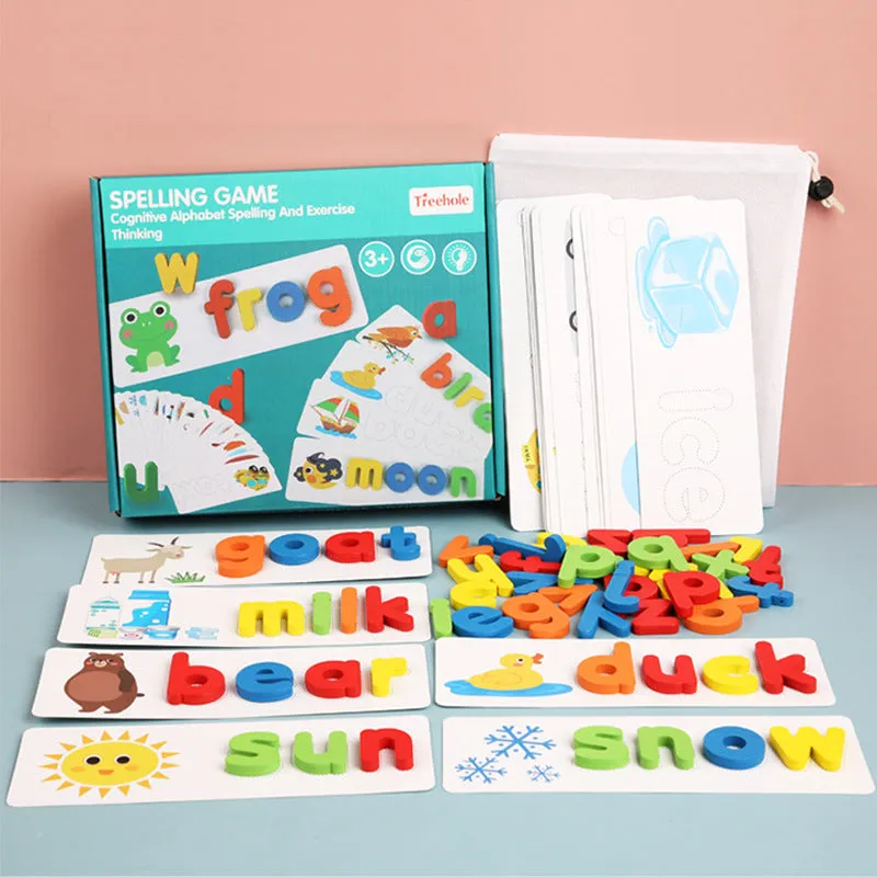 Interactive Spelling and Word Recognition Toy for Preschoolers