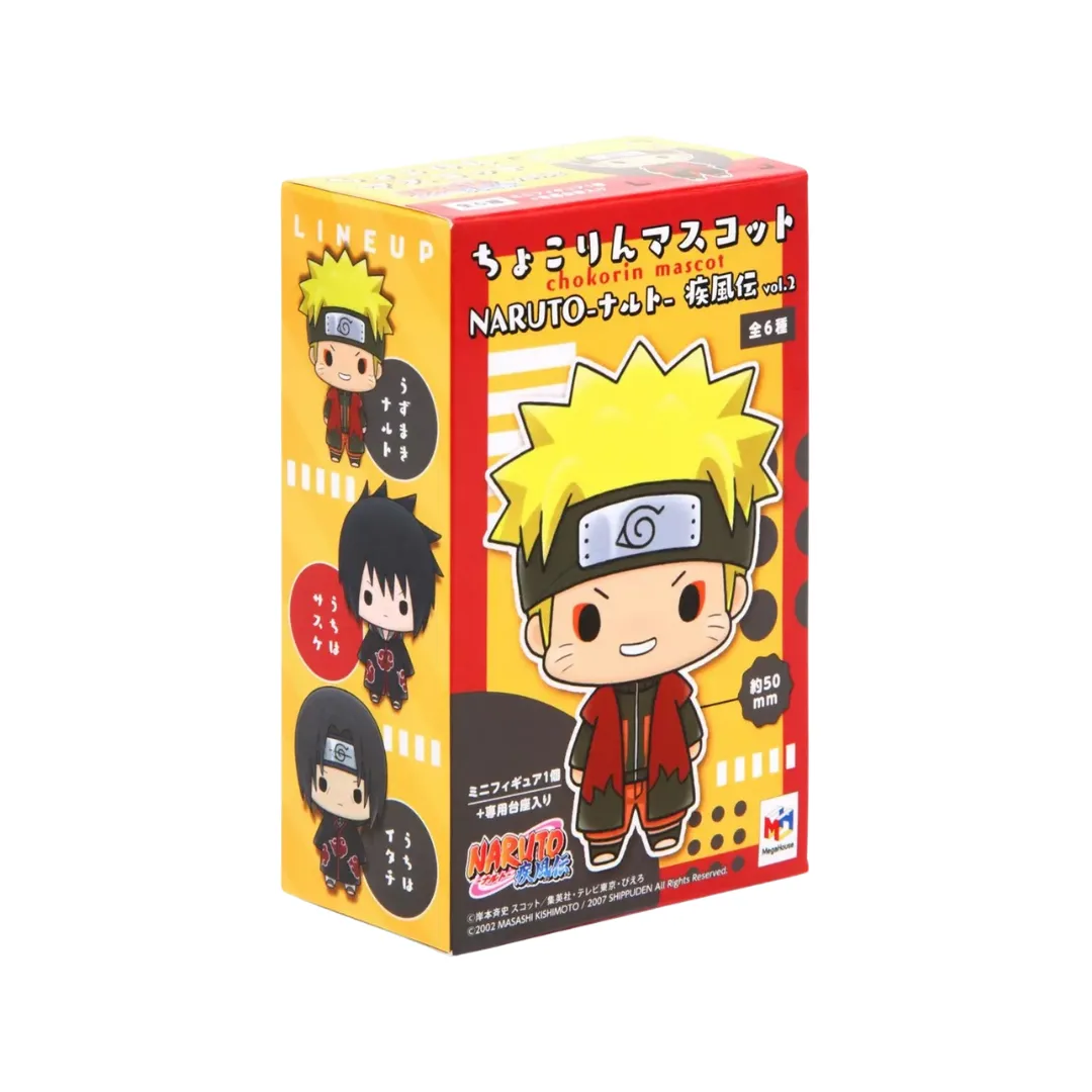 Naruto Shippuden Chokorin Mascot Figure Vol. 2: (1 Blind Box)